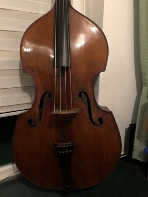 Uralter Kontrabass Double Bass Cello Geige Bild 5