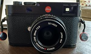 Leica M Typ 262 mit Konica Hexanon 28mm f 2,8 Bild 1