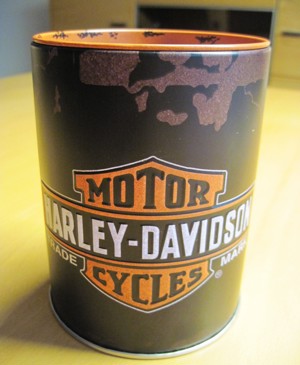 Harley Davidson Spardose für Biker, Retro Look, Genuine, sehr dekorativ Motorrad Bild 2