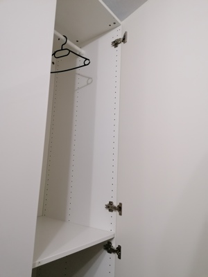 2 X Schränkekombination, weiß Spiegelglas und hochglanz von Ikea  Bild 2
