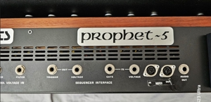 sequential circuits prophet 5 rev 3.3 synthesizer (midi120 progr.) Bild 6