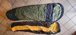3 Schlafsäcke gebraucht verschiedene Farben Bild 1