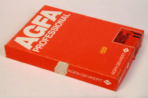 Agfa Brovira Speed BS312 PE SW Fotopapier 13x18 100 Blatt Leerpackung vintage 80er Sammler 