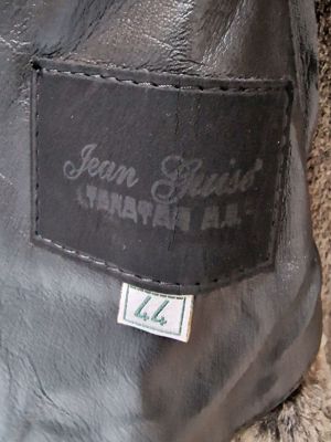 Traumhaft schöne Damen Lammfelljacke, Jean Guise, Gr. 44, schwarz Bild 3
