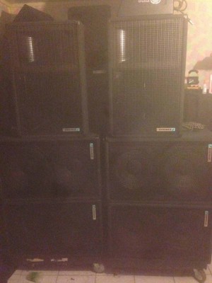 Syrincs Sps 3 Komplett Pa Profi System 2x Top + 4x Bass	 Bild 1