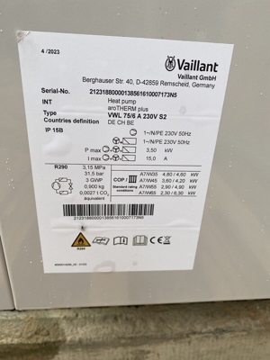 Vaillant AroTherm Plus VWL 756