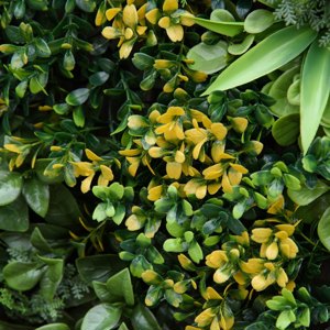 Künstliche Pflanzenwand-Set Jungle dekorative Hecke  Sicht schutz Bild 8