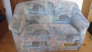 Couch sehr gut erhalten mit Federkern breit ca.140 cm  Bild 3