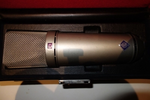 Neumann U 87 P48 XLR BJ1978 High End Studio Großmembran Mikrofon im orig Case Bild 2