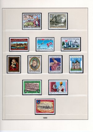 Österreich Briefmarken postfrisch Jahrgang 1980   1989 Mi. Nr. 1631   1977  Bild 9