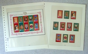 Österreich Briefmarken Jahrgang 1990   1996 postfrisch Mi. Nr. 1978   2207  Bild 3