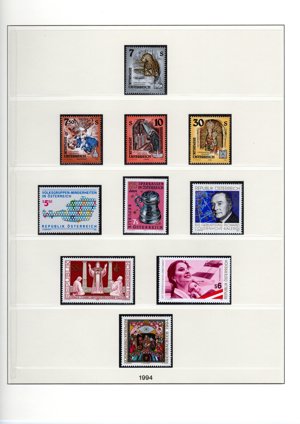 Österreich Briefmarken Jahrgang 1990   1996 postfrisch Mi. Nr. 1978   2207  Bild 7