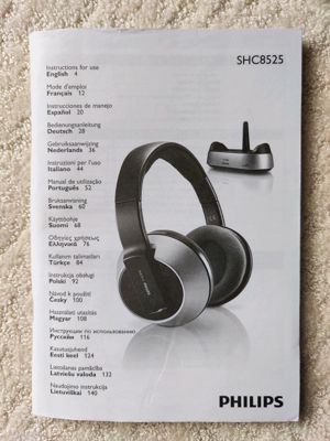 Philips kabelloser HiFi-Kopfhörer SHC 8525 00 - VB 29,90 EUR Bild 10