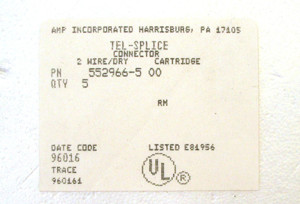 AMP 230722-1 Telephone Splice Tool - Spleißwerkzeug für Telefonkabel + 6 Cartridges Bild 7