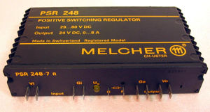 Melcher PSR 248 Positive Switching Regulator - Made in Switzerland - gut erhalten Bild 2