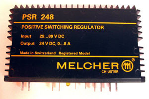 Melcher PSR 248 Positive Switching Regulator - Made in Switzerland - gut erhalten Bild 1