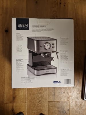 BEEM Espresso-Classico II 1450W Espressomaschine mit Milchtank -... Bild 3