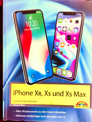 Anleitungsbuch iPhone XR, XS und XS Max