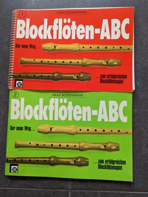 Blockflöten-ABC Der neue Weg zum erfolgreichen Blockflötenspiel Teil 1 und 2 Bild 1