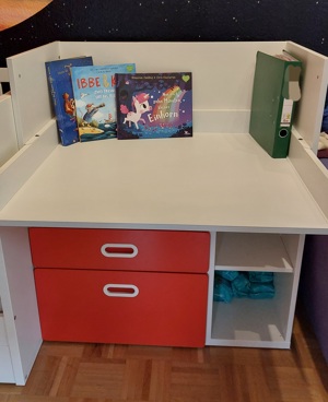 IKEA Wickeltisch mit Schubladen  Schreibtisch Bild 5