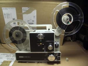 Filmprojektor Eumig Mark 610 D für alle 8mm Filmformate Super 8, doppel 8  Bild 2