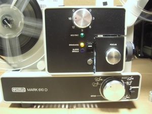 Filmprojektor Eumig Mark 610 D für alle 8mm Filmformate Super 8, doppel 8  Bild 7