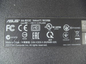 ASUS R512C mit i3, USB 3.0, HD Webcam, HDMI, 15,6" LED- Breitbild Screen, Ladegerät Bild 9