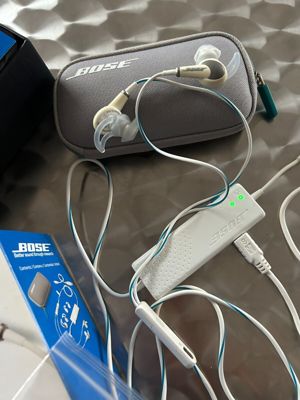 Bose QC 20 In-Ear Noise Canceling Kopfhörer weiß (für Android) Bild 5