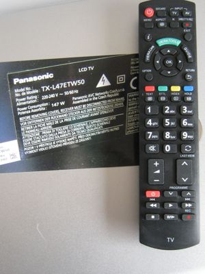 TV- Fernbedienung für PANASONIV-TV-Geräte N2QAYB000715 für TV-TX-L-Serie