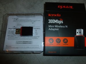 Tenda 300 Mbps Mini Wireless N Adapter Neu