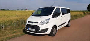 Autovermietung Ford Custom, lang, 9 Sitze, AHK