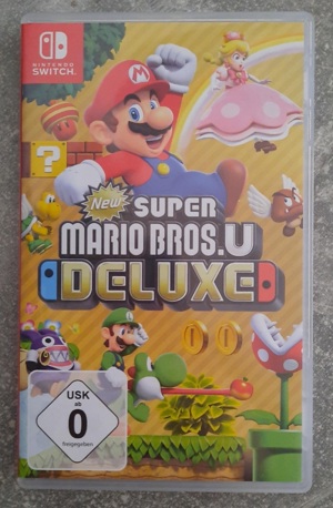 Super Mario Bros deluxe switch Spiel Bild 1