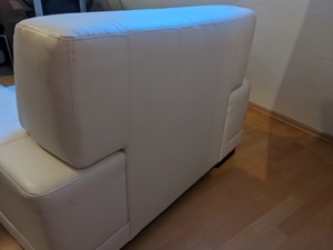 Sofa mit Sessel Hellbeige  Bild 3