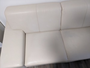 Sofa mit Sessel Hellbeige  Bild 4
