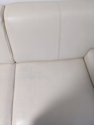 Sofa mit Sessel Hellbeige  Bild 5