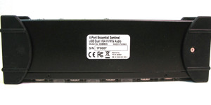 4-Port Essential Sentinel - USB Dual VGA KVM & Audio Switch - Modell: E688835 Bild 8