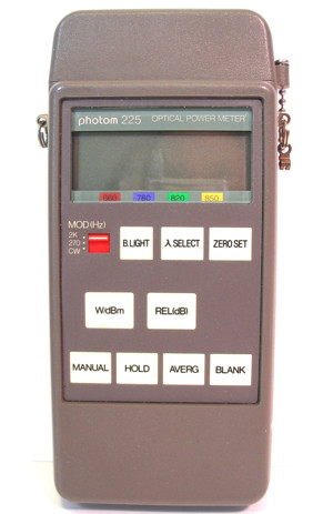 Haktronics - photom 225 - Optical Power Meter - optisches Leistungsmessgerät Bild 1