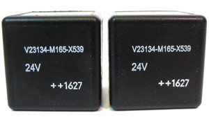 2 Stück - Original Tyco Electronics Relais Nr. V23134-M165-X539 - 24V - neuwertig