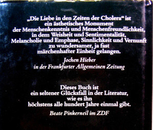 Buch - Die Liebe in den Zeiten der Cholera - Gabriel García Márquez Bild 2