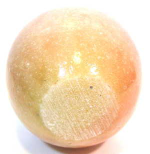 Sammlerstück: Marmorei - Marmor-Ei - beige   gelb   altrosa - Höhe: ca. 7 cm Bild 4