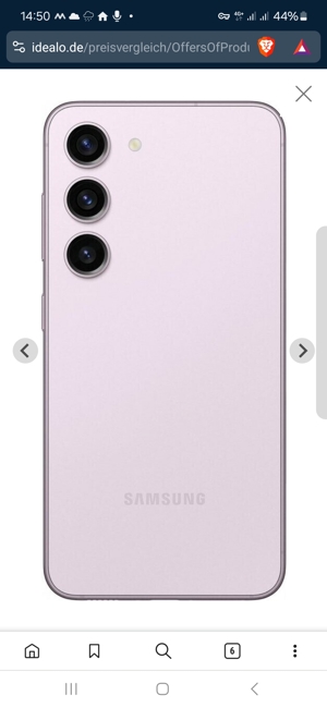 Samsung Galaxy S23 Neugerätwert 685 Euro an Höchstbieter Bild 3