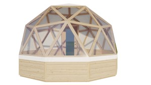 Zeltpuppel Glamping Kuppel Zelt 10m  nordisch Fichte