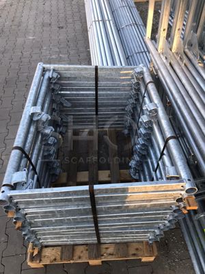 Gerüst scaff 73 Scaffolding Baugerüst 81,05 m2 Aluminium Kostenlose Lieferung  Bild 5