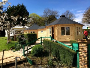 Pavillon KOTA Grillpavillon 16.5m  + 16.5m  Kiefer