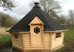 Eventhaus KOTA Vereinshaus 16.5m  konisch Kiefer