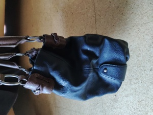 Tamaris Tasche Handtasche blau braun  Bild 4