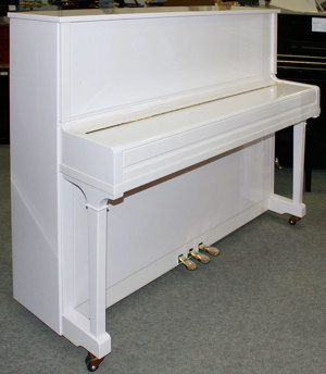 Klavier Astor P-20 weiß poliert, Baujahr 2003, 5 Jahre Garantie Bild 2