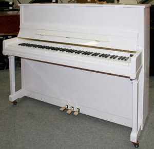 Klavier Astor P-20 weiß poliert, Baujahr 2003, 5 Jahre Garantie Bild 1