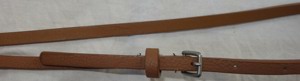 GL Gürtel Gr.S Textilleder braun kleine Gürtelschnalle 82x0,8 einwandfrei erhalten Kleidung Accessoi Bild 6