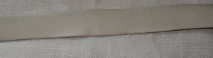 GL Gürtel Gr.44 schwarz 103x2,9 oder nur separate Gürtelschnalle aus Edelstahl Kleidung Accessoire Bild 2